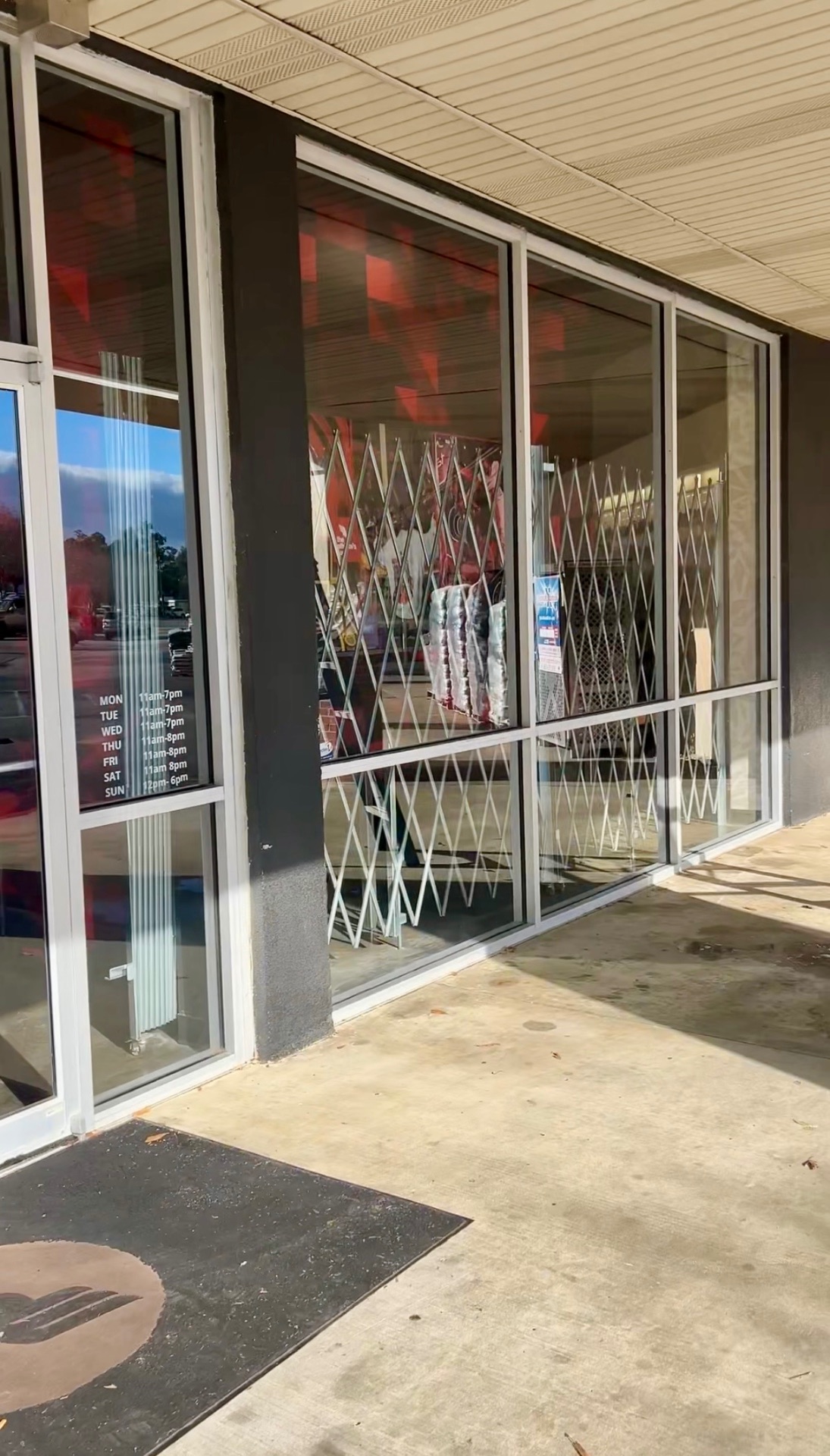 Commercial Window Cleaning at The Athlete's Foot in Valdosta, GA — photo 1