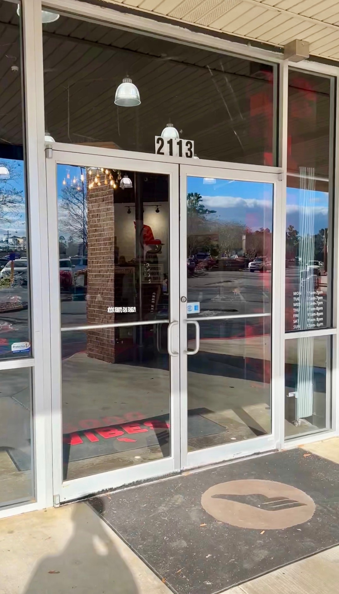Commercial Window Cleaning at The Athlete's Foot in Valdosta, GA — photo 2